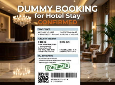 dummy hotel booking
